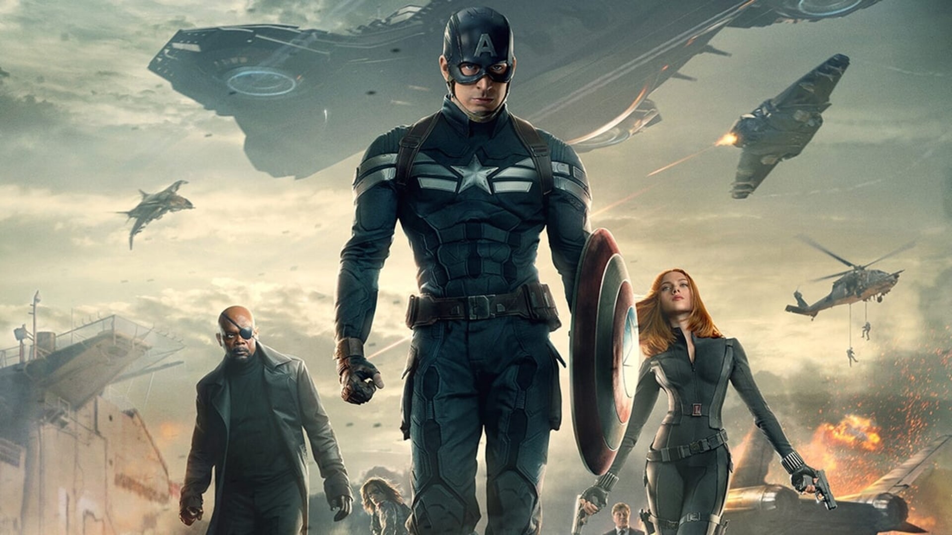 Captain America: The Winter Soldier Movie Scene